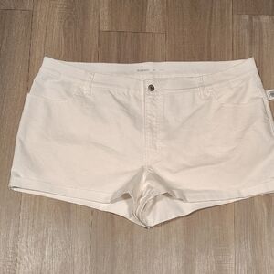 Old Navy White Women's Denim Shorts